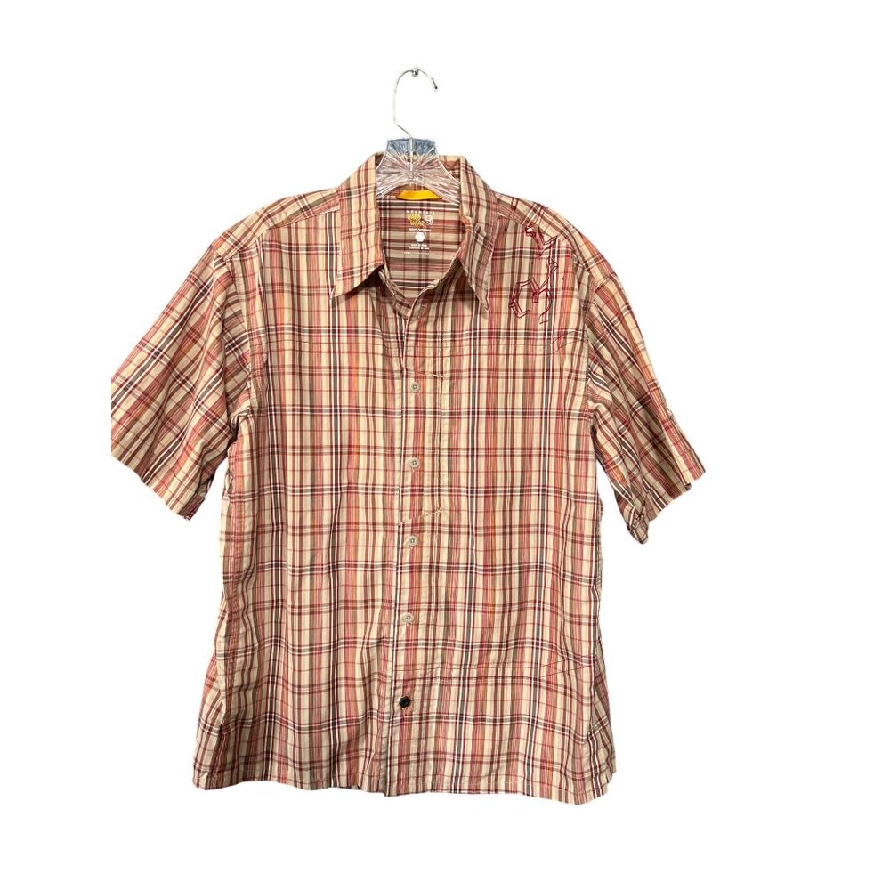 Mountain Hardwear Mens Plaid Shirt L